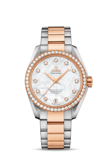 Omega Seamaster Aqua Terra 150M Master Co-Axial 38.5 Stainless Steel / Red Gold / Diamond / MOP / Bracelet